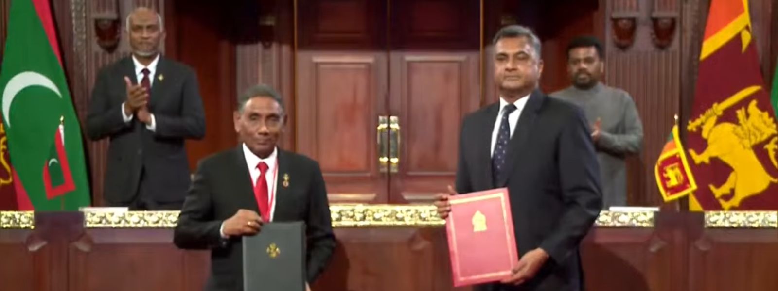 Sri Lanka, Maldives Exchange 7 MoUs in Colombo